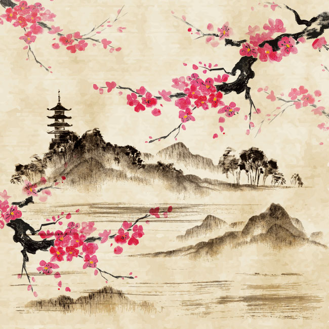 Fotomurales vinilos arte japonés